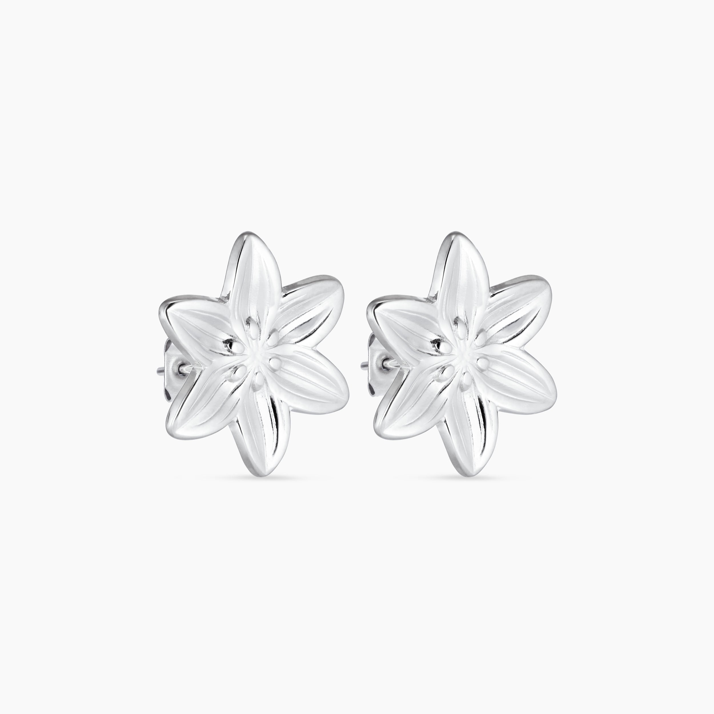 LARGE LILY EARRINGS