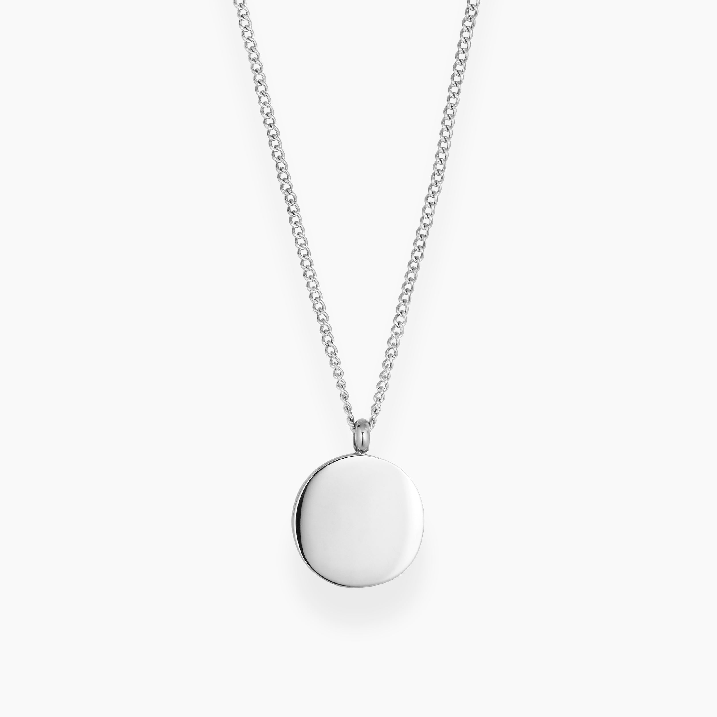 ZIRCON NECKLACE 02 SILVER