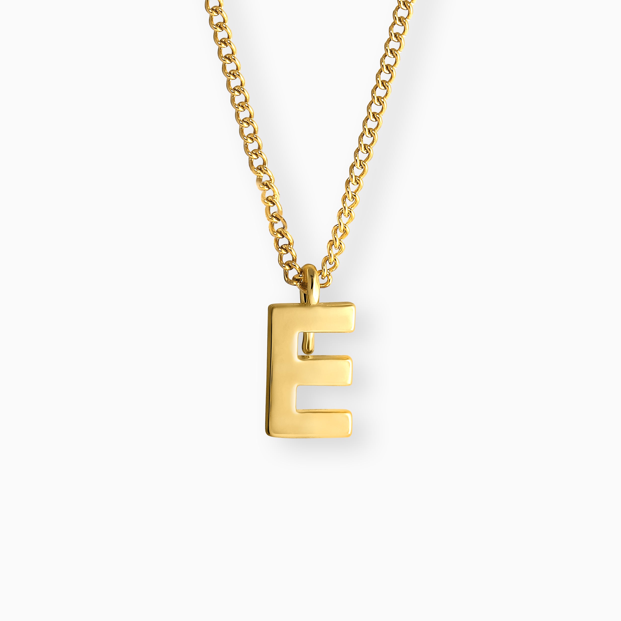 LETTER NECKLACE - GOLD PLATED