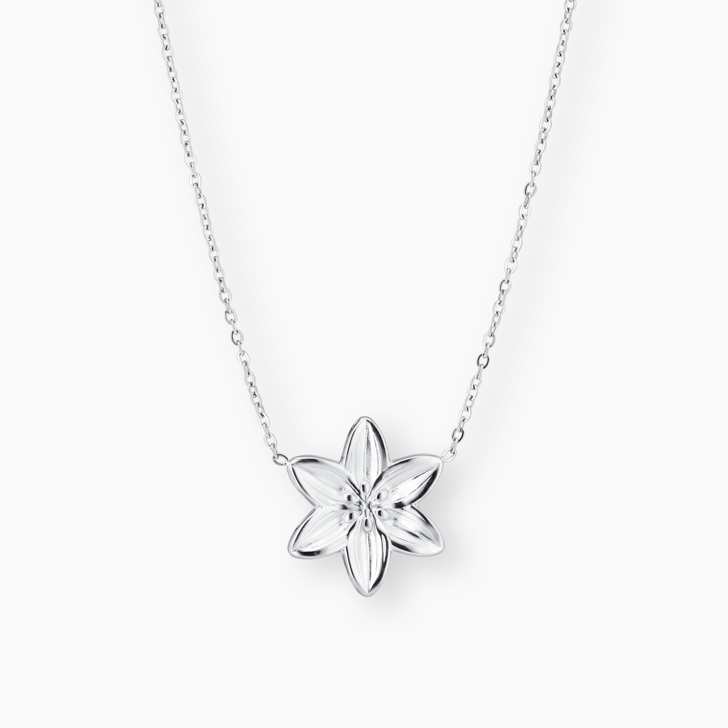 LARGE LILY NECKLACE
