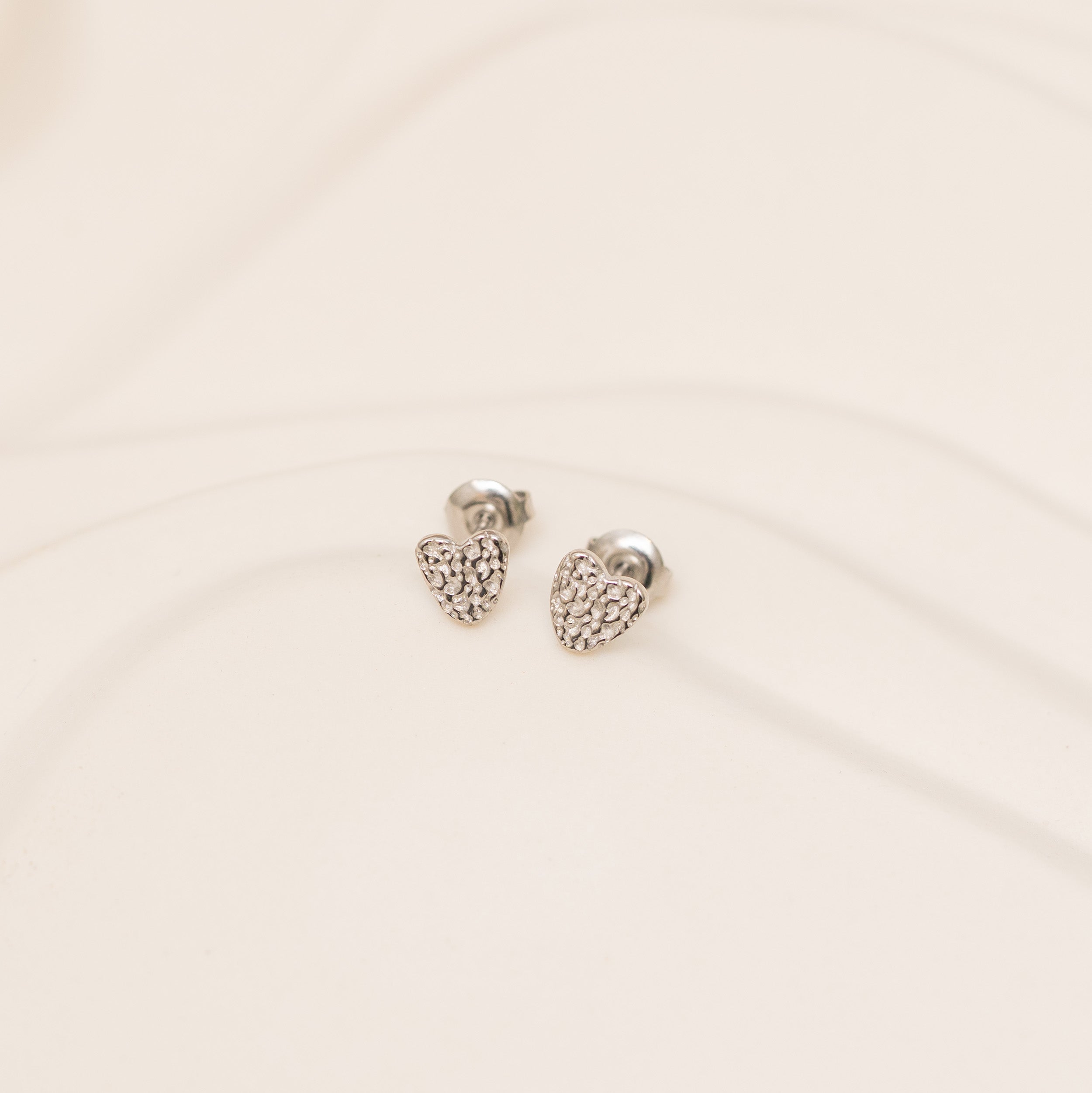 MOON HEART EARRINGS
