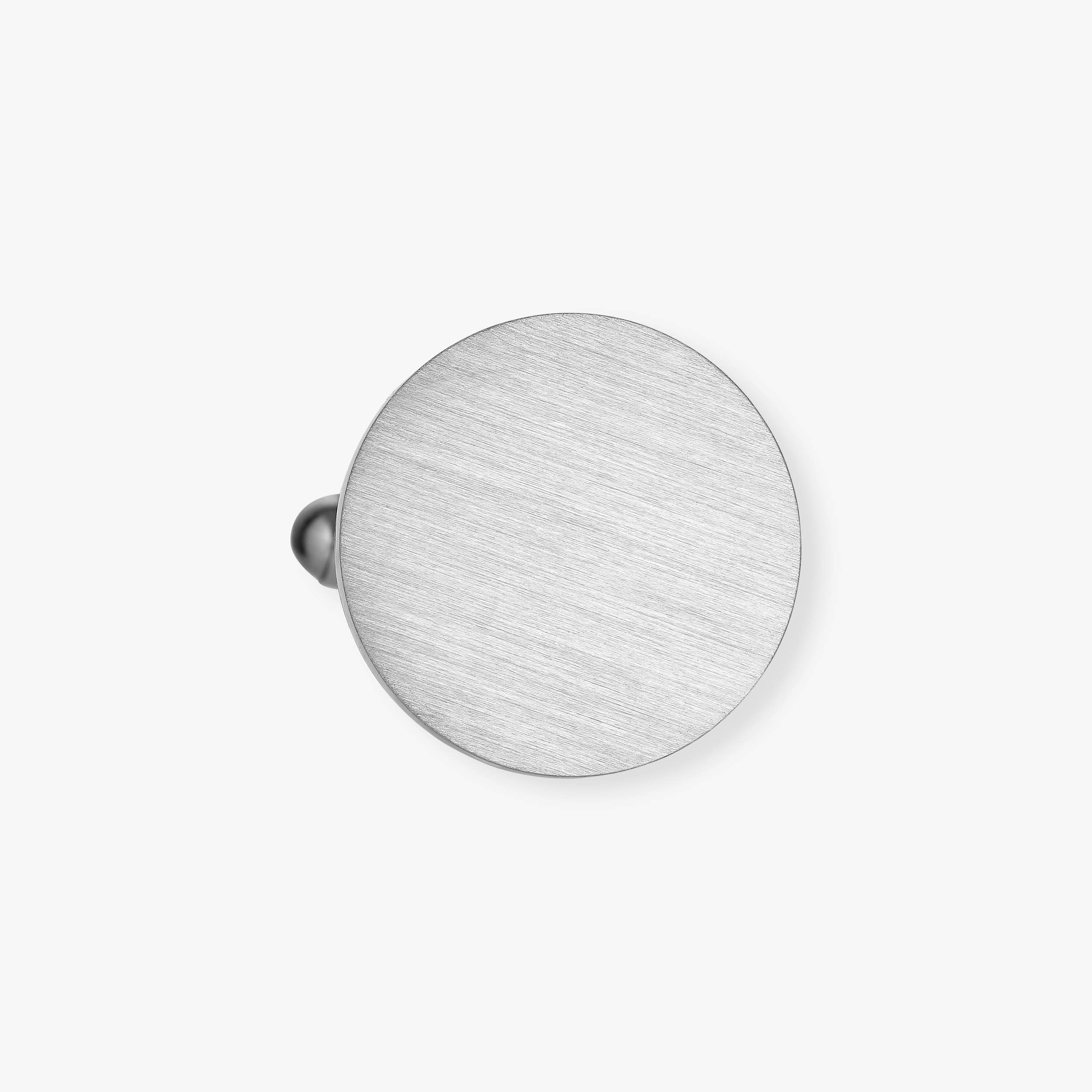LONDON CUFFLINKS MATTE SILVER