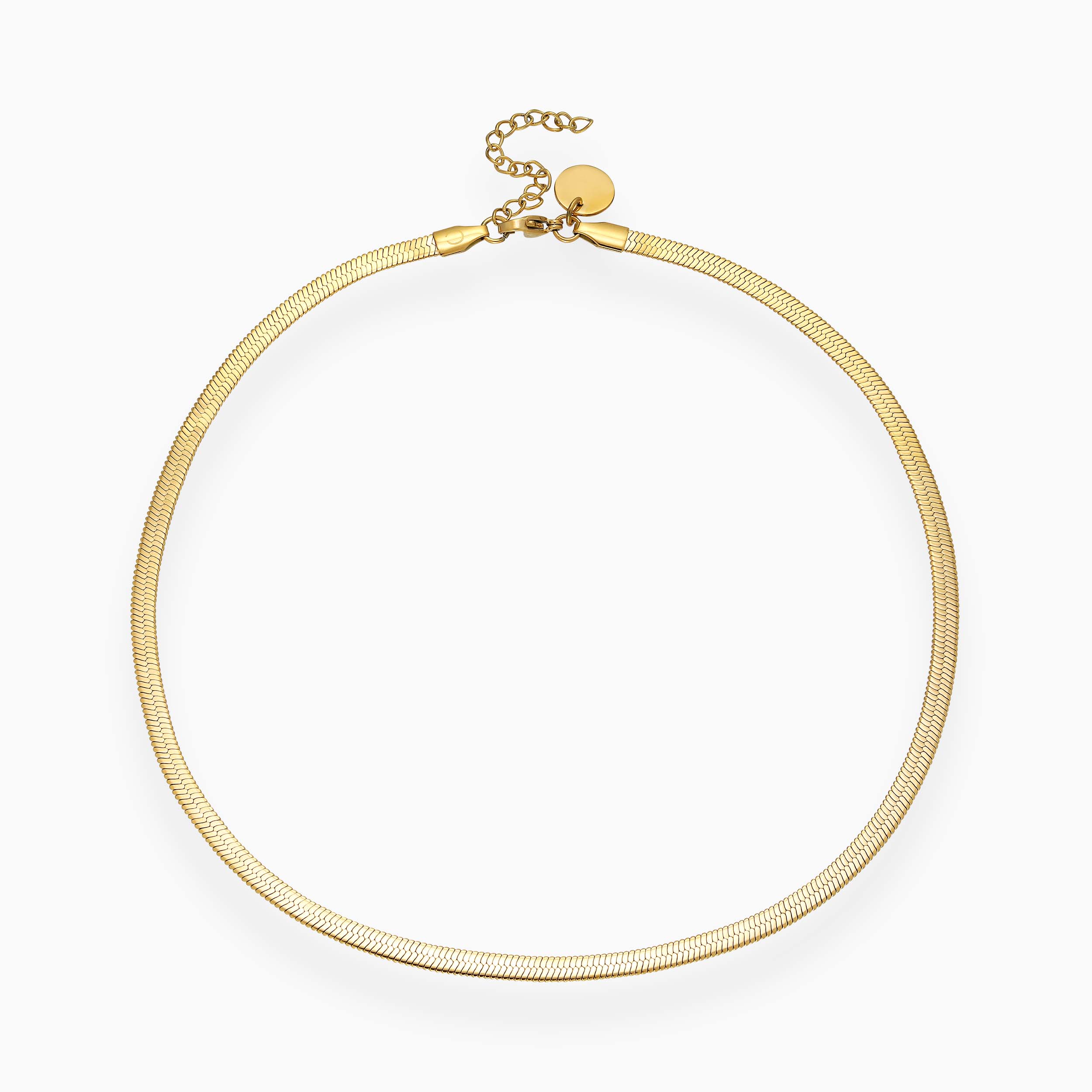 SNAKE NECKLACE GOLD