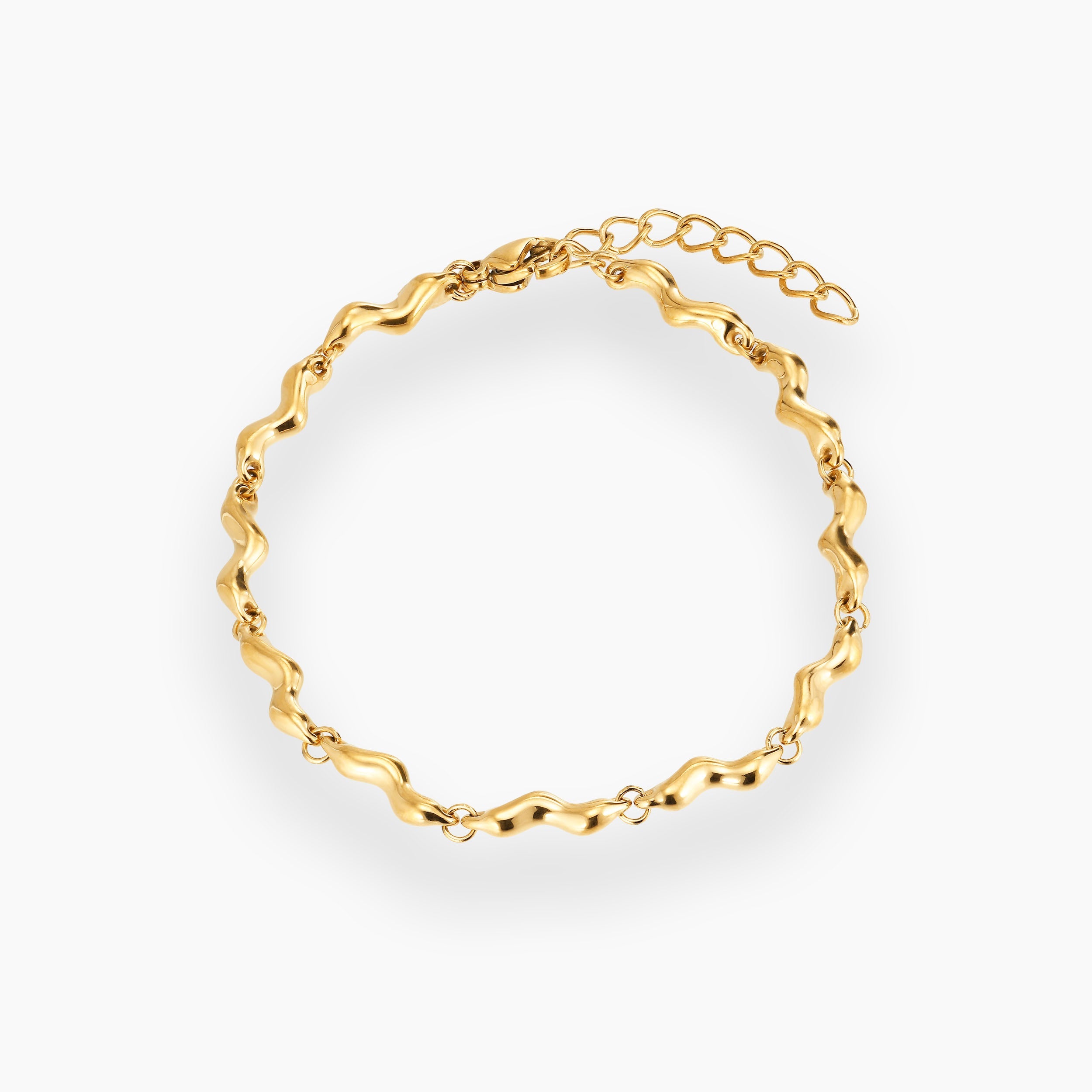RIPPLE BRACELET GOLD