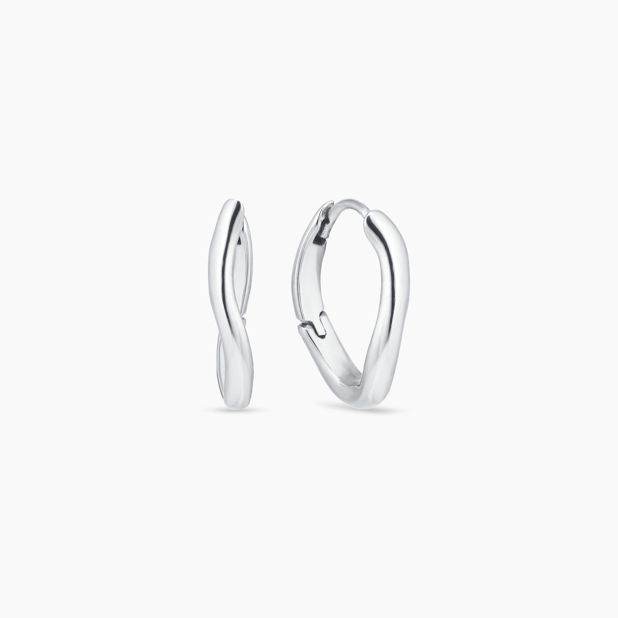 CURVE EARRINGS 15MM