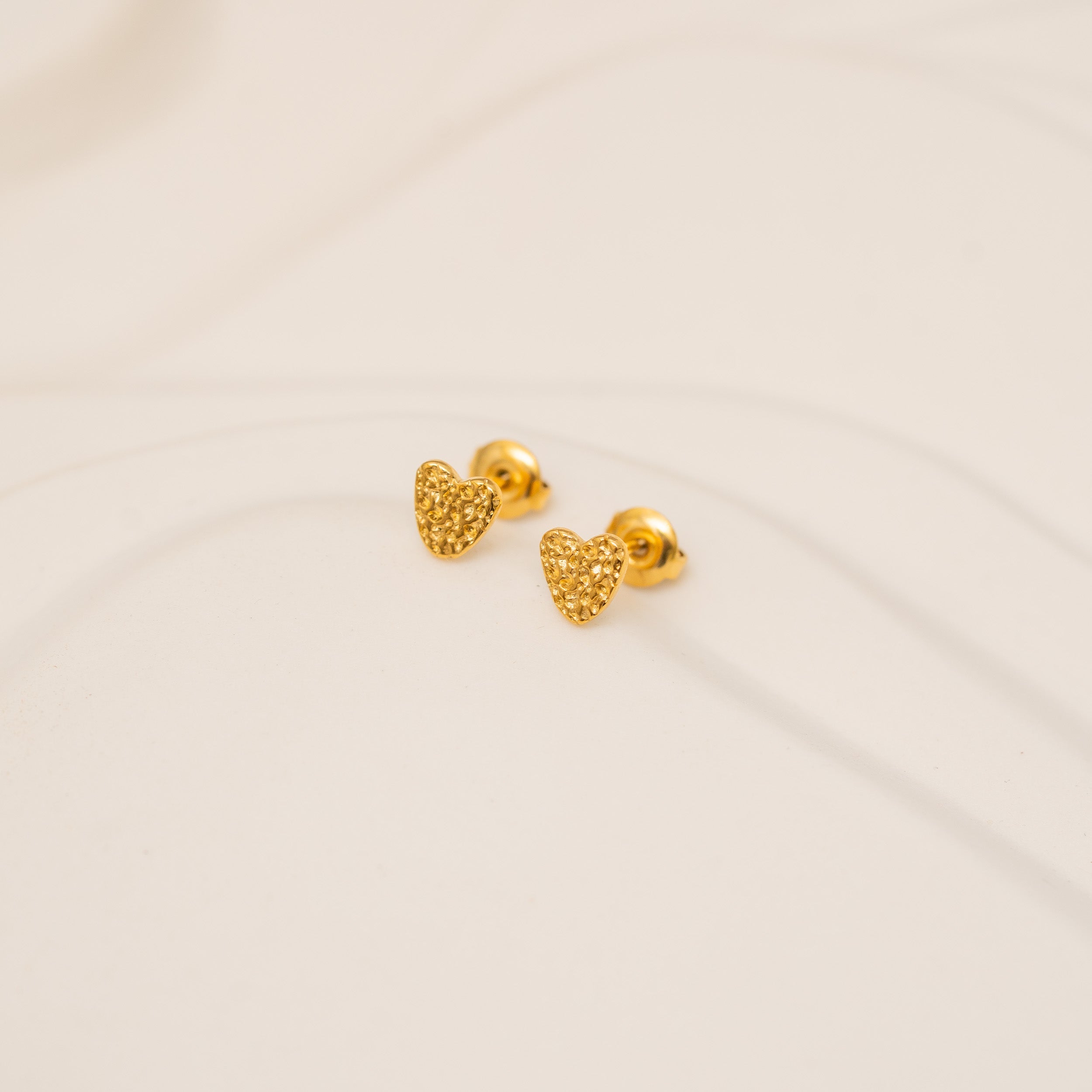 MOON HEART EARRINGS