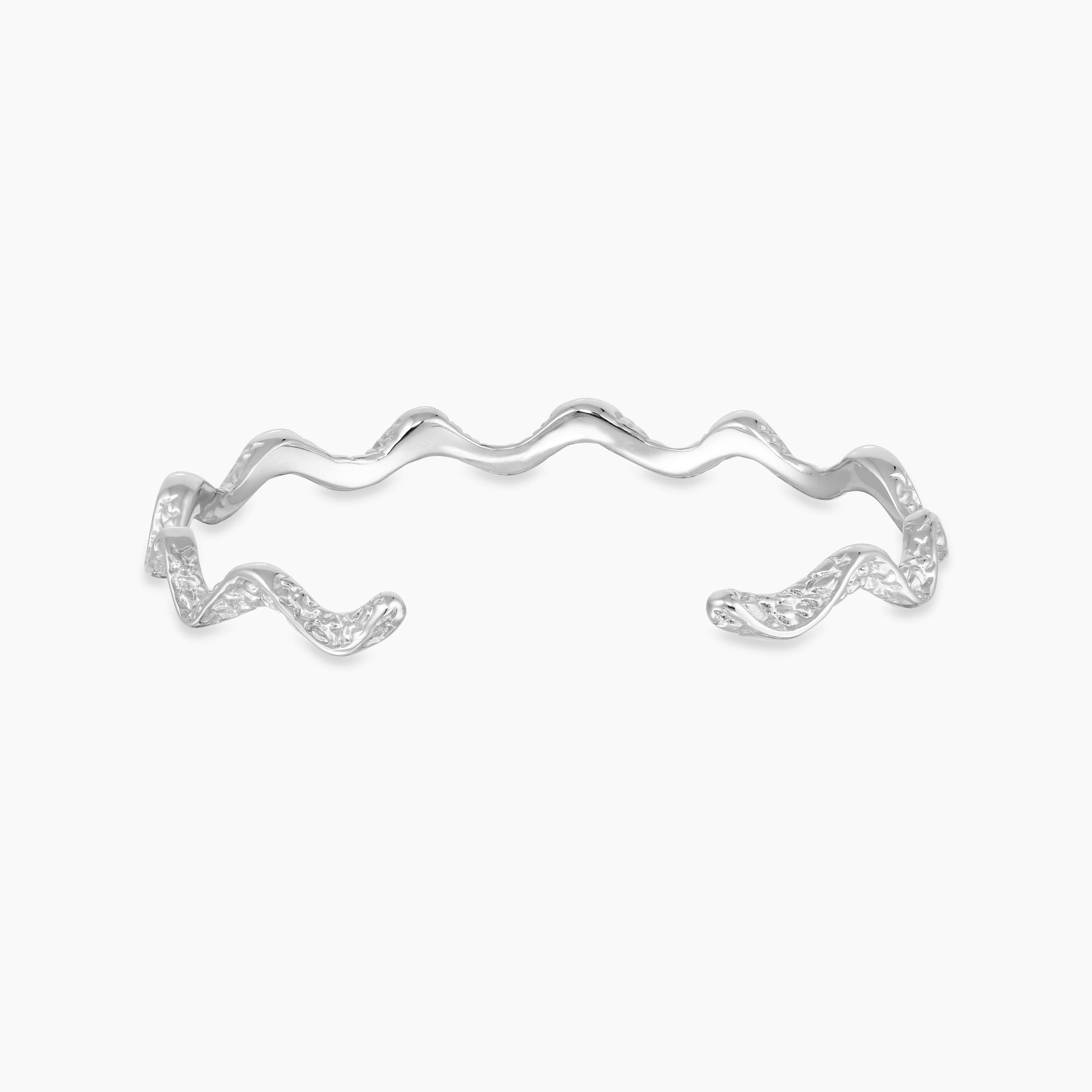 WAVES MOON SLIM ADJUSTABLE BANGLE