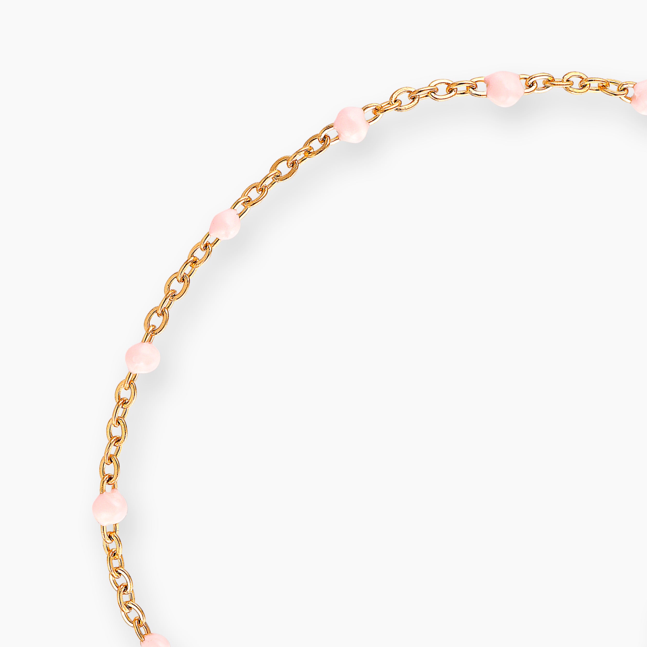 COLORE BRACELET WITH LIGHT PINK ENAMELS