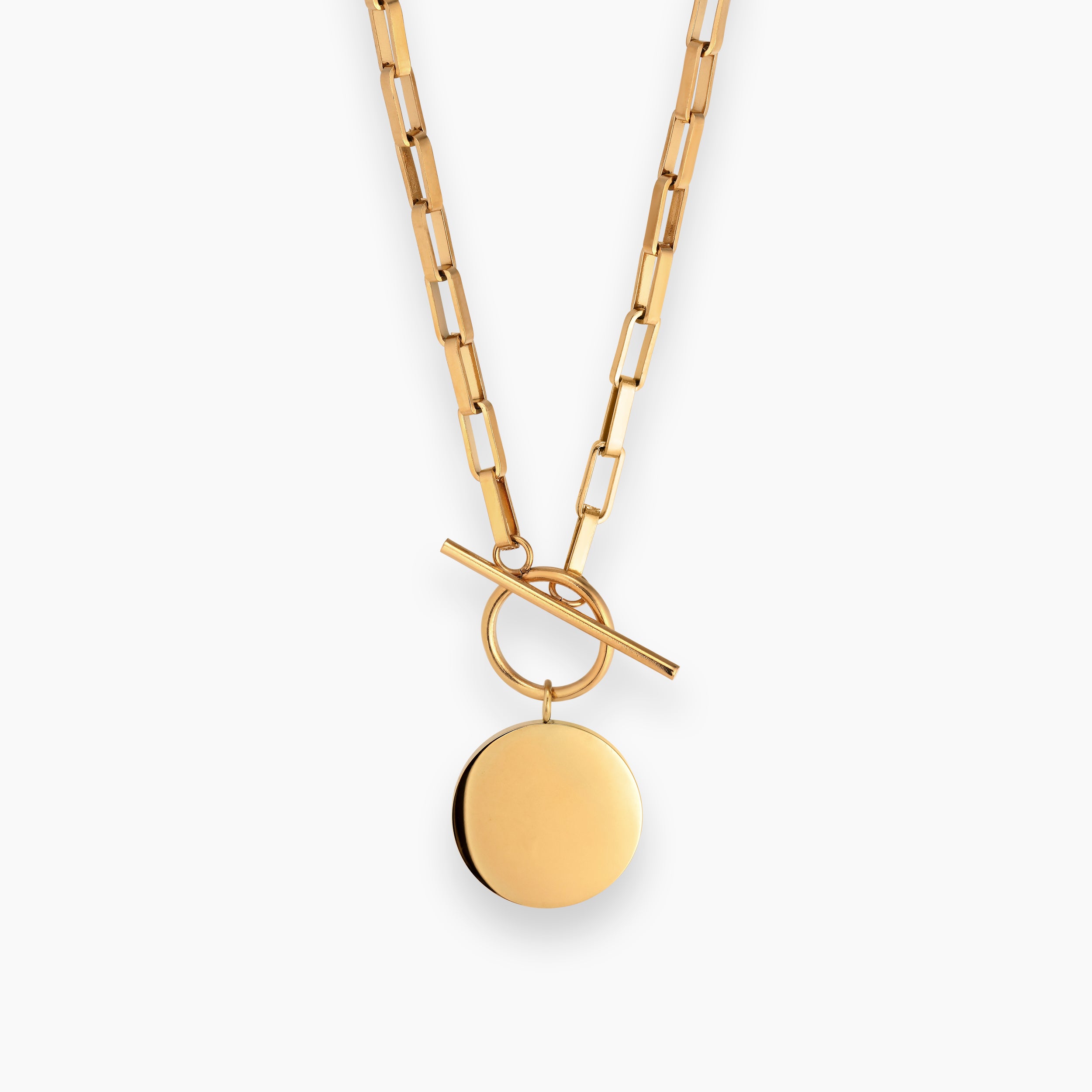 T-LOCK NECKLACE GOLD