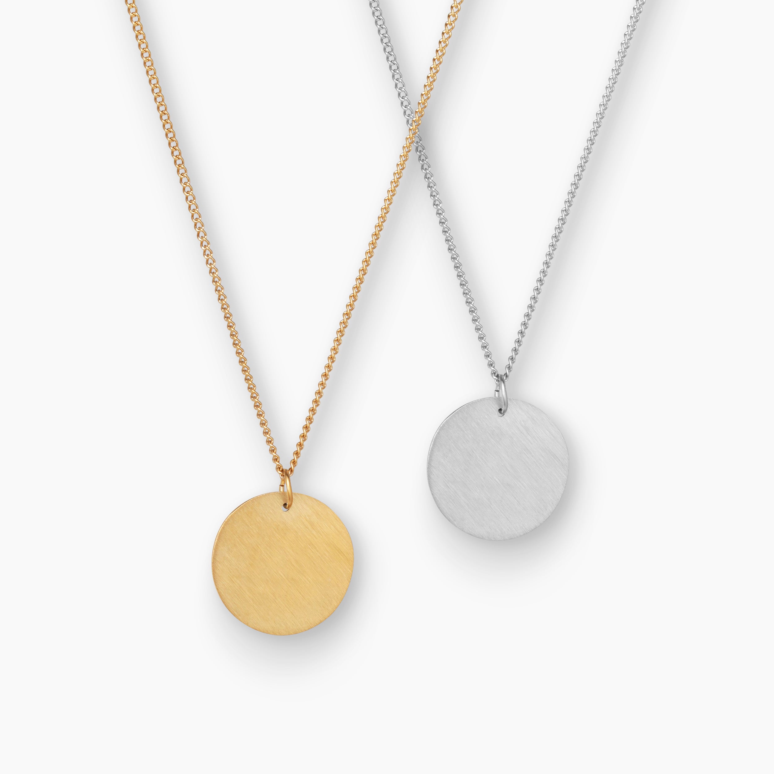 2 x HAMMERED NECKLACE 02