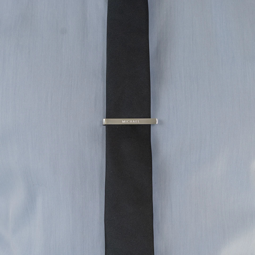 LONDON TIE BAR SILVER