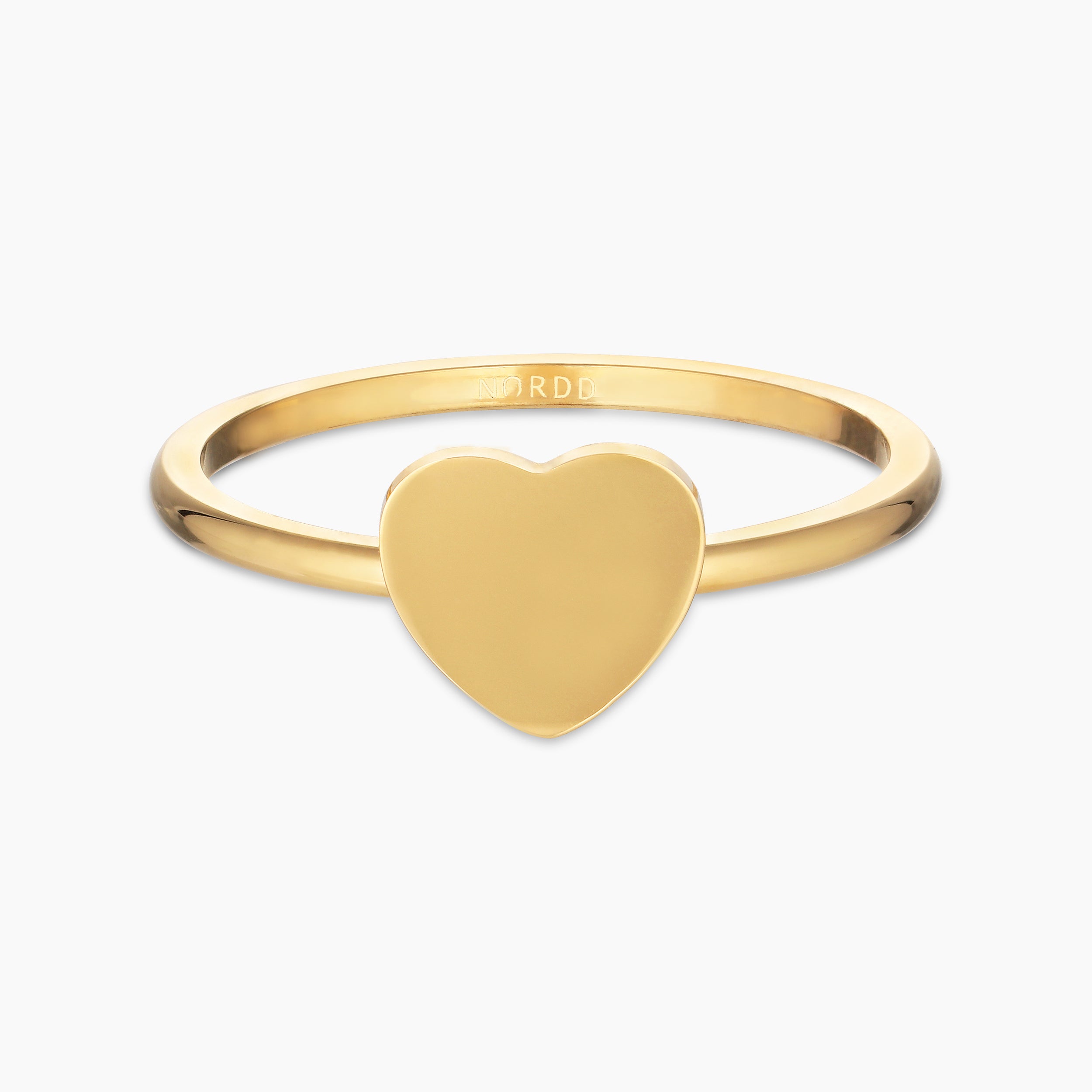 HEART RING - GOLD PLATED