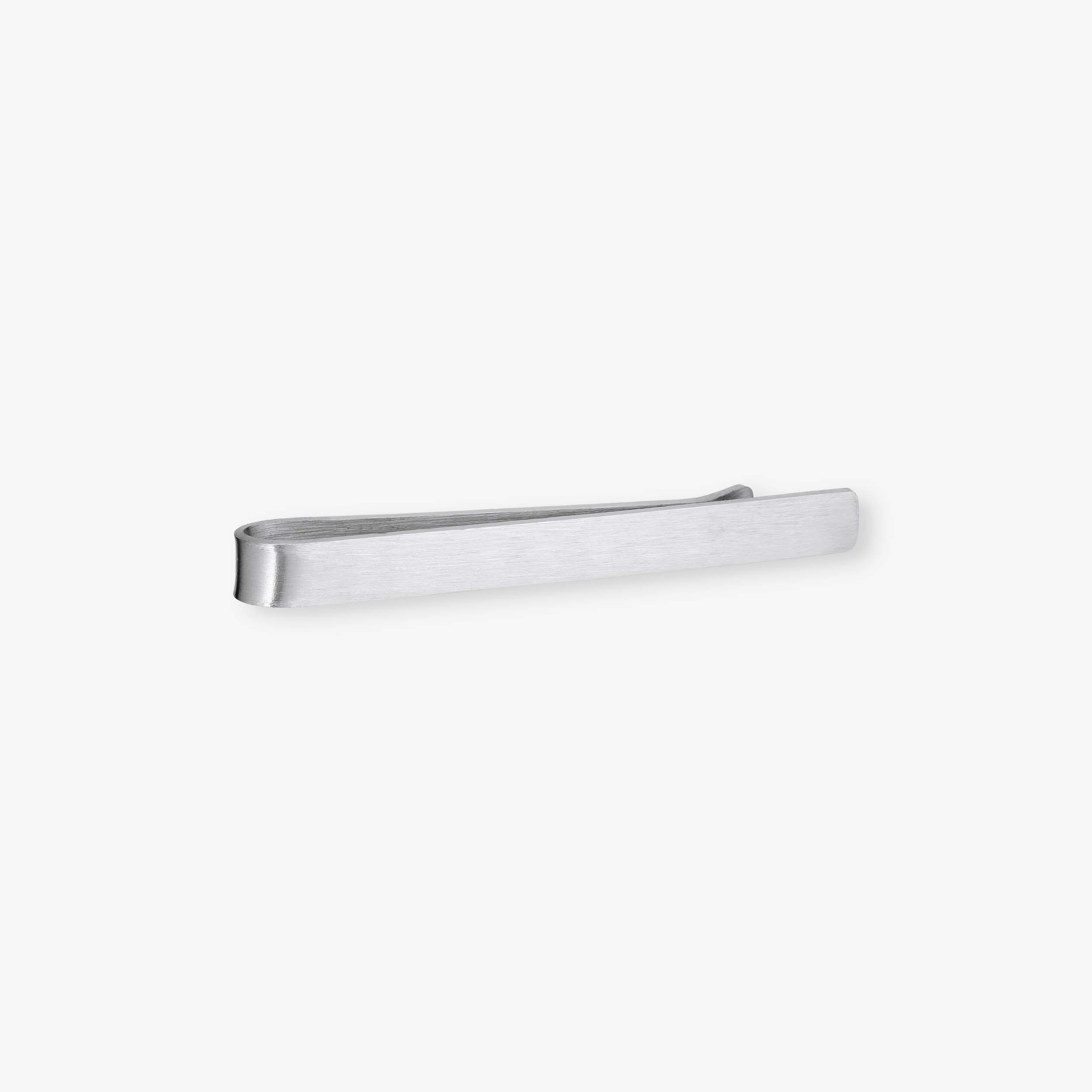 LONDON TIE BAR MATTE SILVER